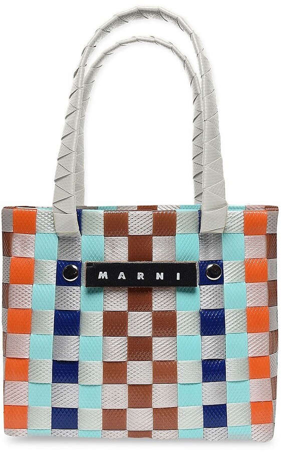 Marni Marni Market Pod Basket Tote Bag