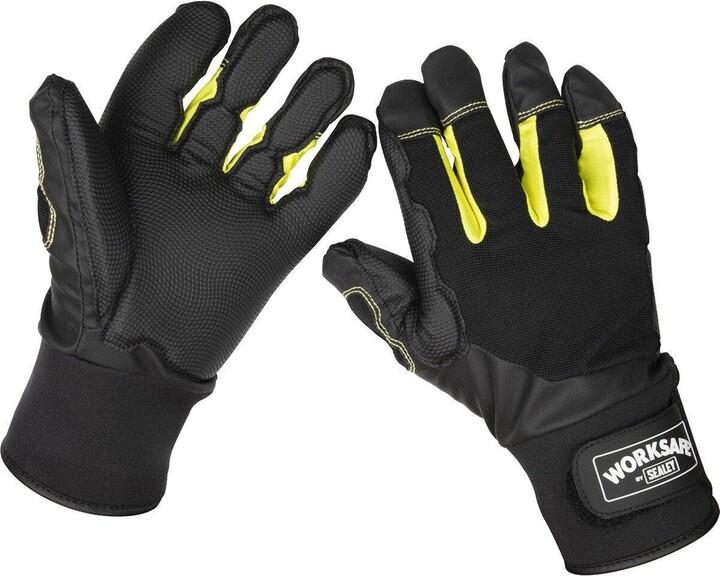 Loops PAIR Large AntiVibration Gloves Breathable Fabric Power Tool