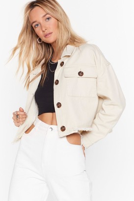cream jacket womens