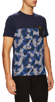 Thumbnail for your product : Fred Perry Camouflage Pique Panel T-Shirt