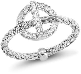 Alor Diamond Cable Ring