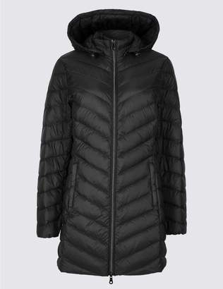 Marks and Spencer PETITE Down & Feather Coat