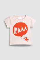 Thumbnail for your product : Next Girls Pale Pink Stripe Slogan T-Shirt (3mths-6yrs)