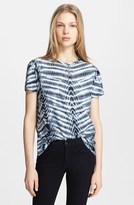 Thumbnail for your product : Proenza Schouler Tie Dye Tissue Cotton Short Sleeve Tee