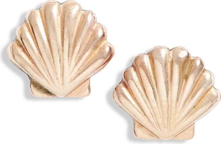 Sawyer Shell Stud Earrings