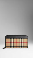 Thumbnail for your product : Burberry Horseferry Check Ziparound Wallet