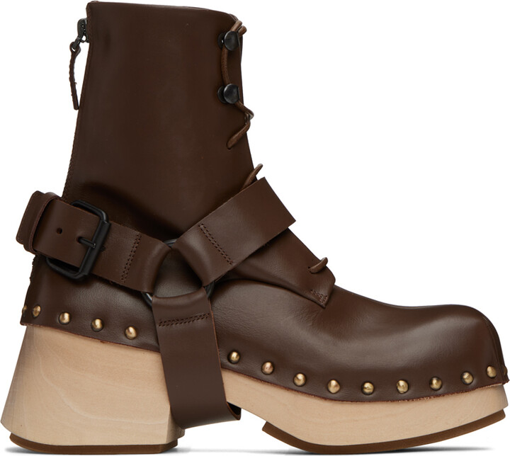 Marsèll Brown Bottone Boots