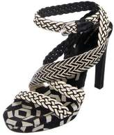 Thumbnail for your product : Dries Van Noten Woven Leather Sandals black Woven Leather Sandals