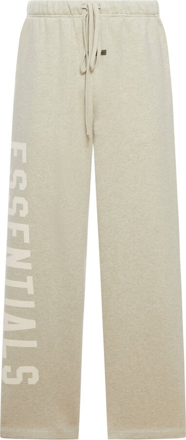 Essentials Drawstring Straight-Leg Trousers