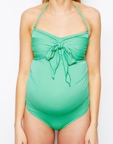 Thumbnail for your product : ASOS Maternity Exclusive Swimsuit With Bow