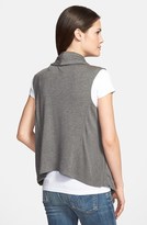 Thumbnail for your product : Halogen Drape Front Knit Vest (Regular & Petite)