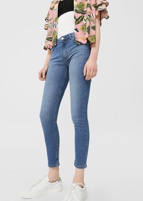 MANGO Crop skinny Isa jeans - ShopStyle