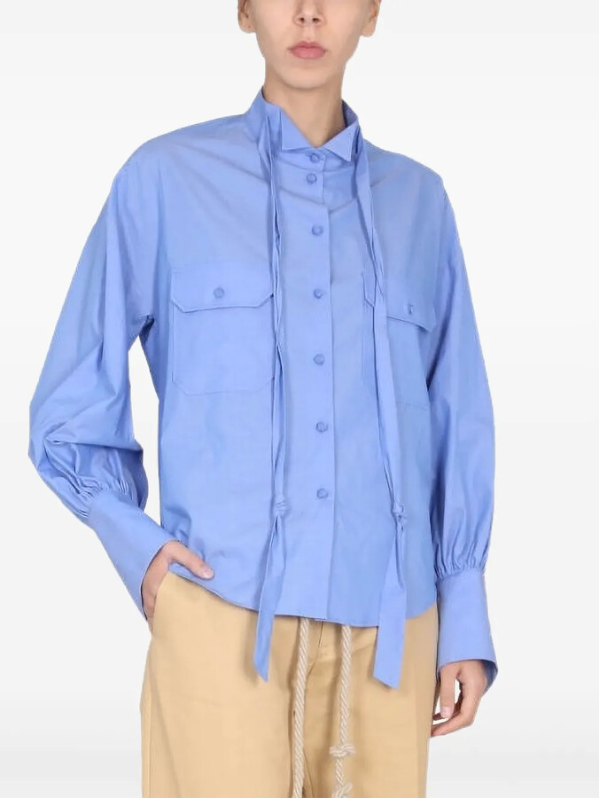 Jejia Tie-Detail Shirt