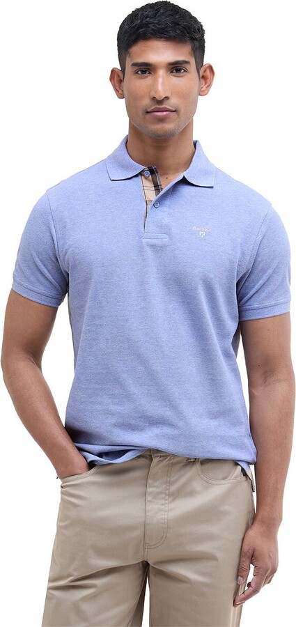 Barbour Tartan Pique Polo Shirt - Men's
