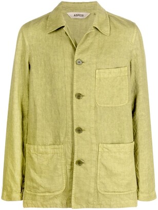 Aspesi Button-Down Shirt Jacket