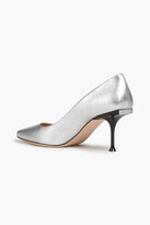 Thumbnail for your product : Sergio Rossi Metallic leather pumps
