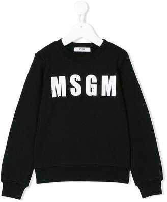 MSGM Kids logo sweatshirt