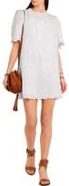 Thumbnail for your product : Isabel Marant Ruthel Embroidered Ramie Mini Dress