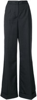 Dolce & Gabbana - pinstriped flared trousers