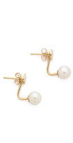 Thumbnail for your product : Ariel Gordon Natural Freshwater Pearl Jacket Stud Earrings