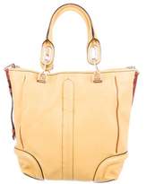 Thumbnail for your product : ChloÃ© Bicolor Leather Tote gold ChloÃ© Bicolor Leather Tote
