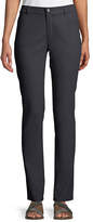 Thumbnail for your product : Lafayette 148 New York Thompson Waxed Denim Slim-Leg Jeans