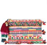 Thumbnail for your product : Figue multi-print tassel clutch
