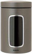 Thumbnail for your product : Brabantia Window Canister - Matt Steel - 2.2 litre