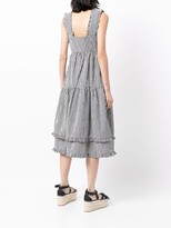 Thumbnail for your product : Shrimps sleeveless tiered A-line dress