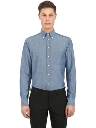Eton Slim Fit Cotton & Linen Blend Shirt