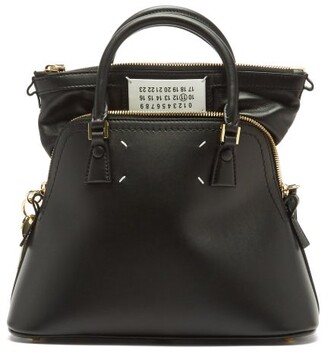 Maison Margiela 5ac Mini Leather Handbag - Black