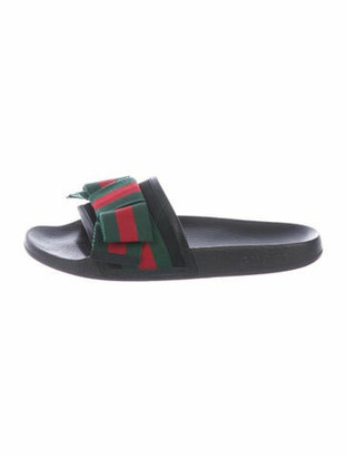 gucci bow slides