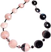 Thumbnail for your product : Antica Murrina Veneziana Audrey 2 Color Block Murano Glass Necklace