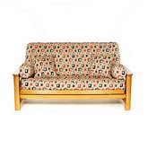 Thumbnail for your product : Futon Covers LS COVERS TOOTSIE ROLL FULL FUTON COVER Fits Mattress 54x75 x 6 to 8