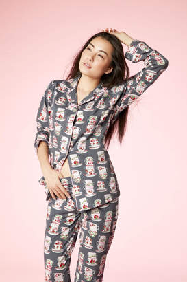 BedHead Bed Head Teacup Print Pyjama