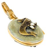 Thumbnail for your product : Jay Strongwater April Birthstone Locket Pendant