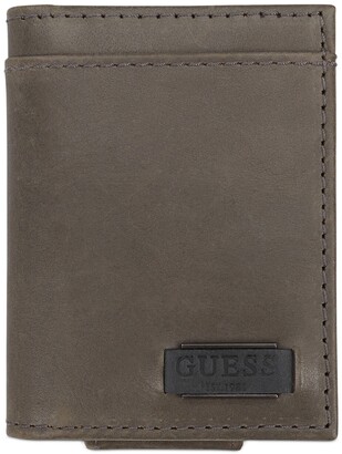 GUESS Men's Antoli Rfid Slim Duofold Wallet with Magnetic Money Clip -  ShopStyle