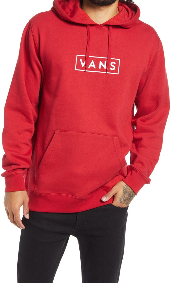vans red box crew sweatshirt