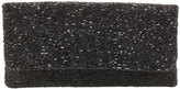 Thumbnail for your product : Moyna Beaded Flap-Top Clutch, Black