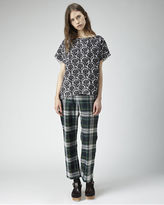 Thumbnail for your product : Suno plaid trouser