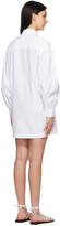 Thumbnail for your product : LOULOU STUDIO White Zena Shirt Dress