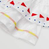 Thumbnail for your product : Burberry Childrens Ruffle Detail Embroidered Fil Coupe Cotton Top