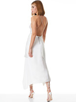 Thumbnail for your product : Alice + Olivia Evana Asymmetrical Slip Dress