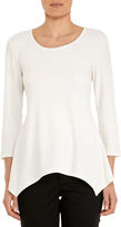 Thumbnail for your product : Jones New York 3/4 Sleeve Lightweight Sweater with Scoop Neck