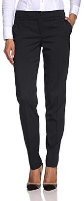 Daniel Hechter Women's Hose DOB 5434 75099 Trousers, (Deep Black 999), (Size: )