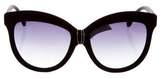 Thumbnail for your product : Italia Independent Velvet Cat-Eye Sunglasses w/ Tags