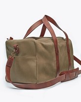 Thumbnail for your product : Nisolo Luis Weekender Waxed Canvas