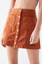 Thumbnail for your product : BDG Uncut Corduroy Button-Front Skirt