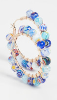 Thumbnail for your product : Beck Jewels Dahlia Hoops