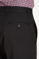 Thumbnail for your product : Ben Sherman Solid Black Two Button Notch Lapel Wool Suit